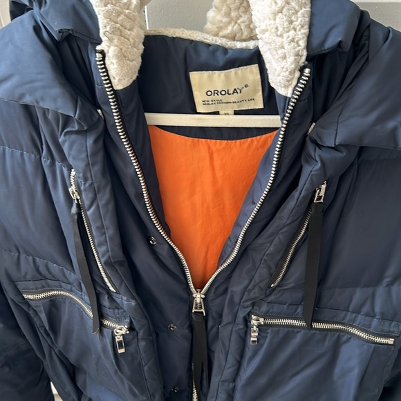 Worn but in good condition Amazon zipper jacket. - Picture 3 of 3